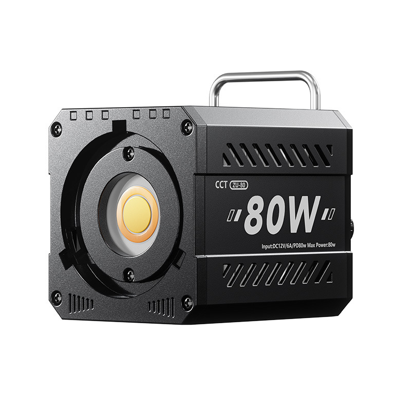 Photography Lighting Handheld - ZU80 Мощный COB-осветитель для фотосъемки, портативная