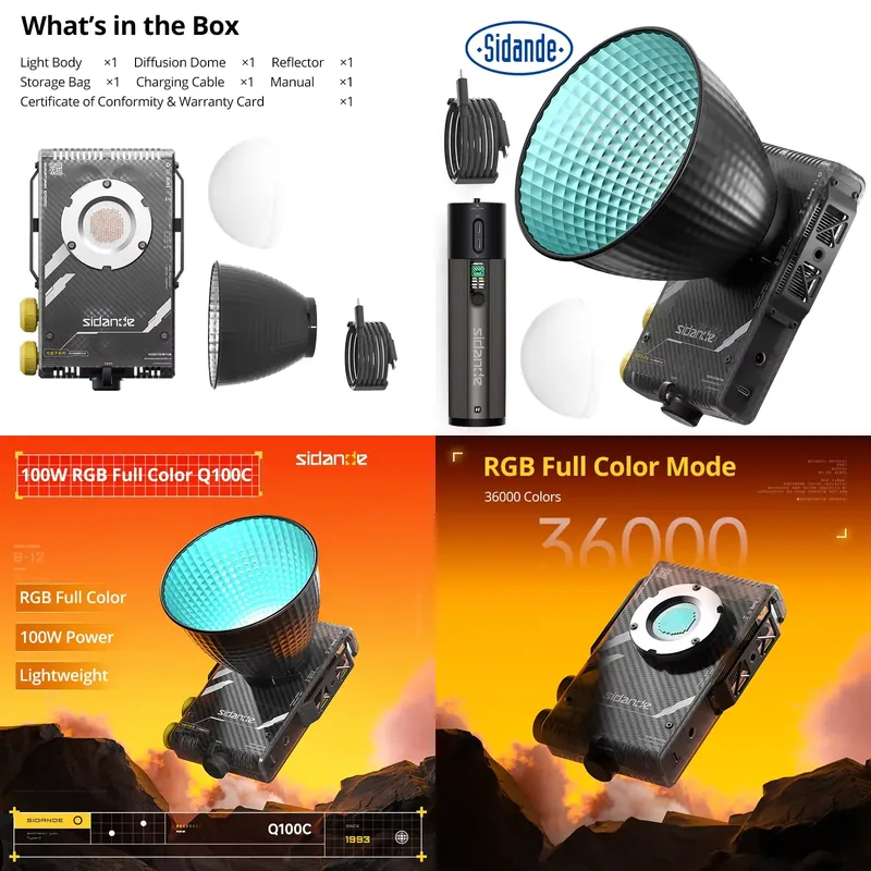Photography With Lighting - Фотосветильник Brand For Sidande Q100C Q100Lite,