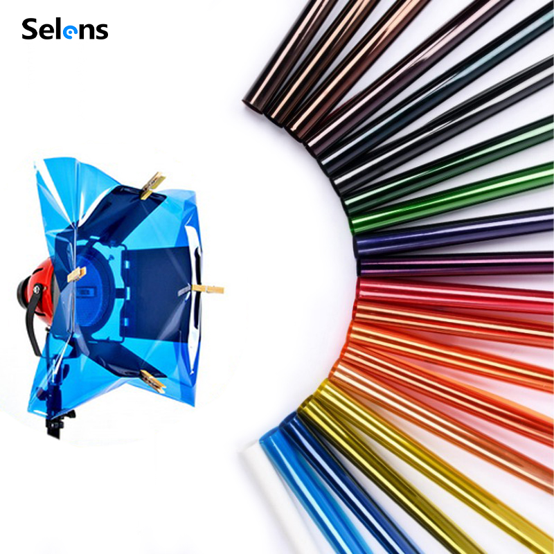 Photography Lighting Modifiers - Selens 14 цветов 40*50 см набор