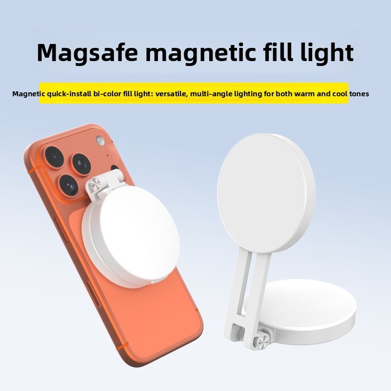 Photography Lighting Set Up - Портативная светодиодная кольцевая лампа Magsafe для
