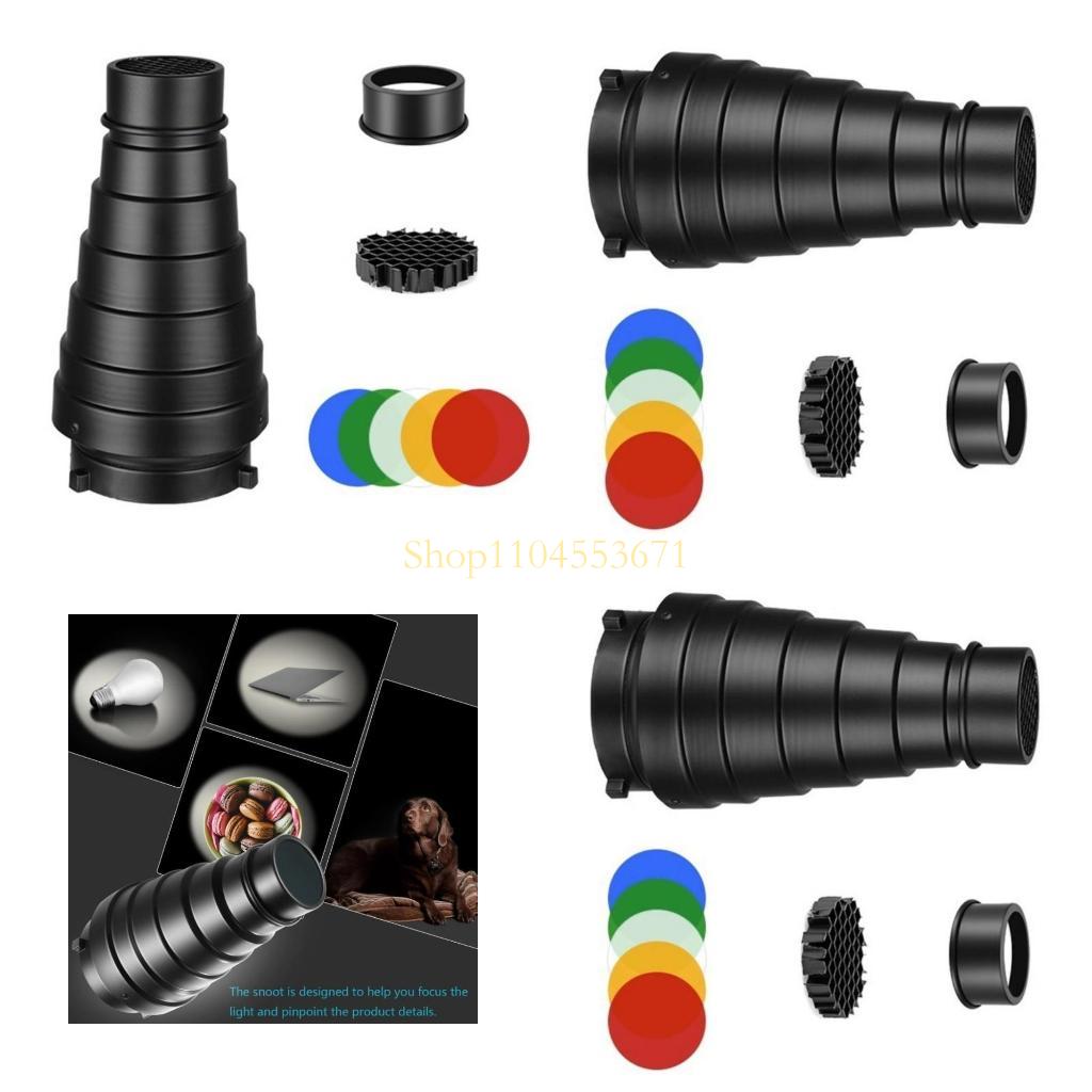 Photography Lighting Modifiers - Бестселлерный комплект металлических насадок с сотовой