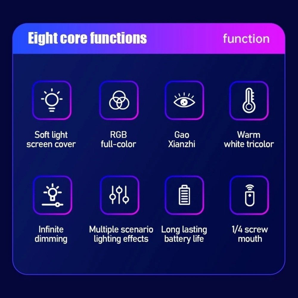 Photography Lighting Handheld - Ручной светодиодный RGB светильник, красочный USB