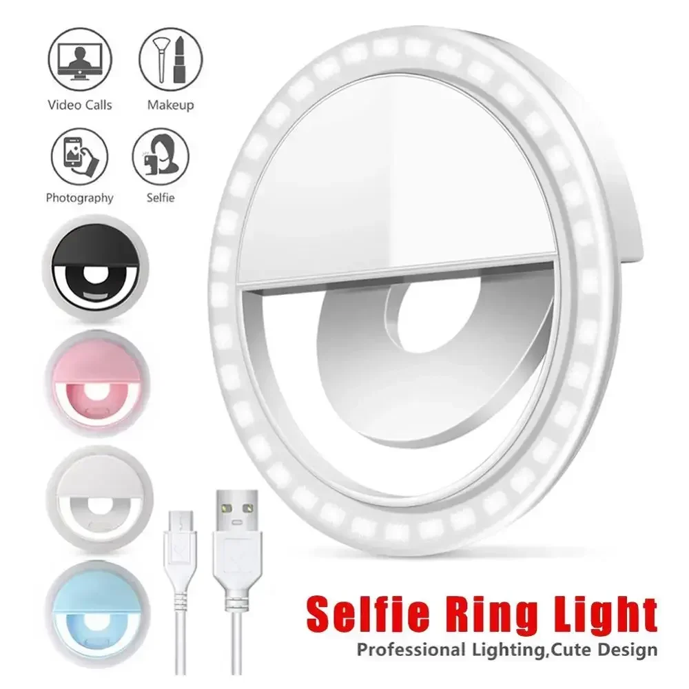 Photography Lighting Set Up - Светодиодный кольцевой светильник для селфи, лампа