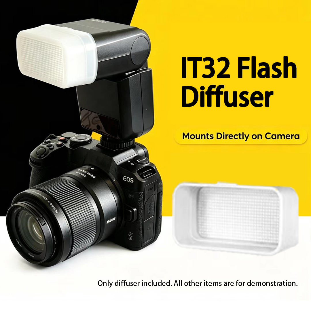 Photography Lighting Modifiers - Мягкий рассеиватель для вспышки Godox iT32,