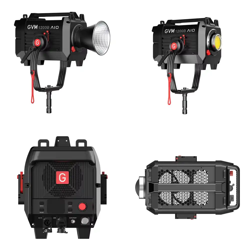 Photography With Lighting - GVM SD1200B AIO 1200W Фотографический COB