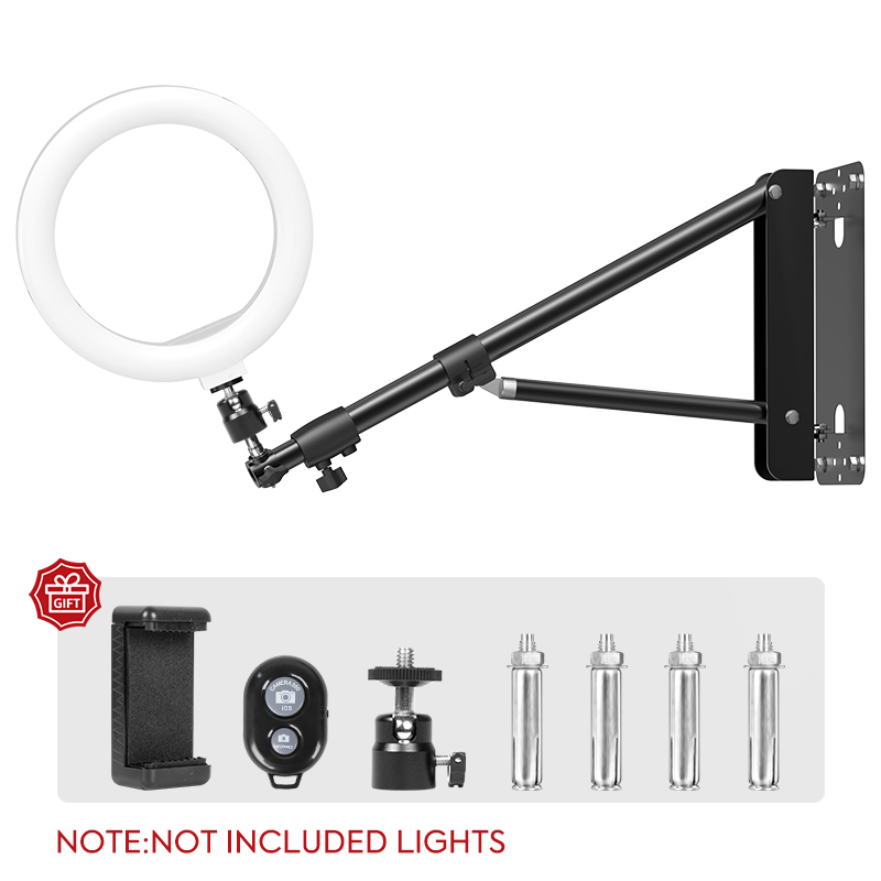 Photography Lighting Mount - Алюминиевый Выдвижной кронштейн для фотосъемки, 53,9