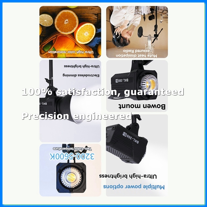 Photography With Lighting - 300W Bi LED видеосвет, постоянное светодиодное