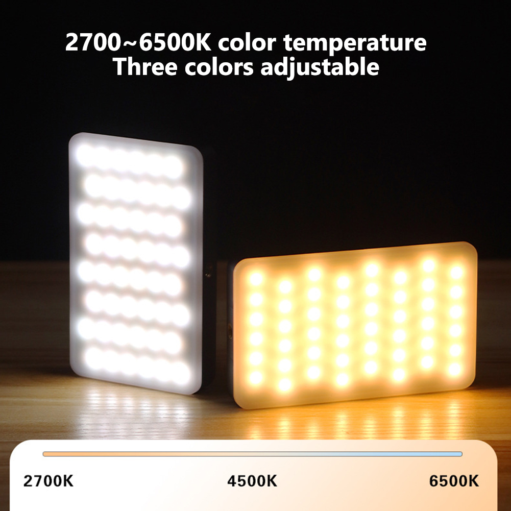 Photography Lighting Handheld - Светодиодный светильник для камеры, перезаряжаемый RGB-видеосвет,
