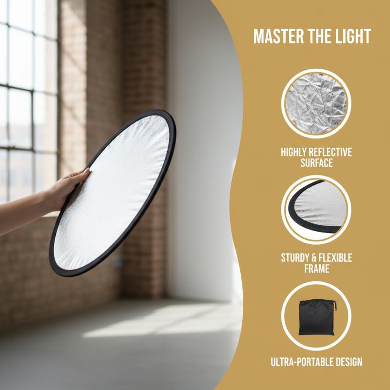 Photography Lighting For Outdoors - 5 в 1 круглый складной светоотражатель