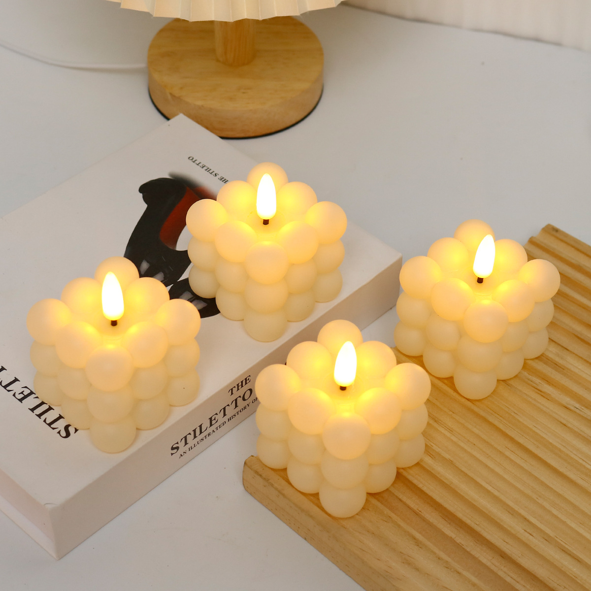 Светодиодная свеча-куб для сва – обзор и цена Photography With Lighting