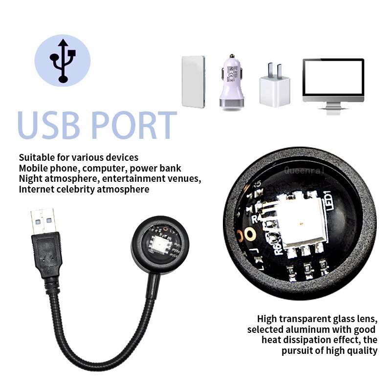 Красочная градиентная USB-ламп – обзор и цена Photography Lighting Background