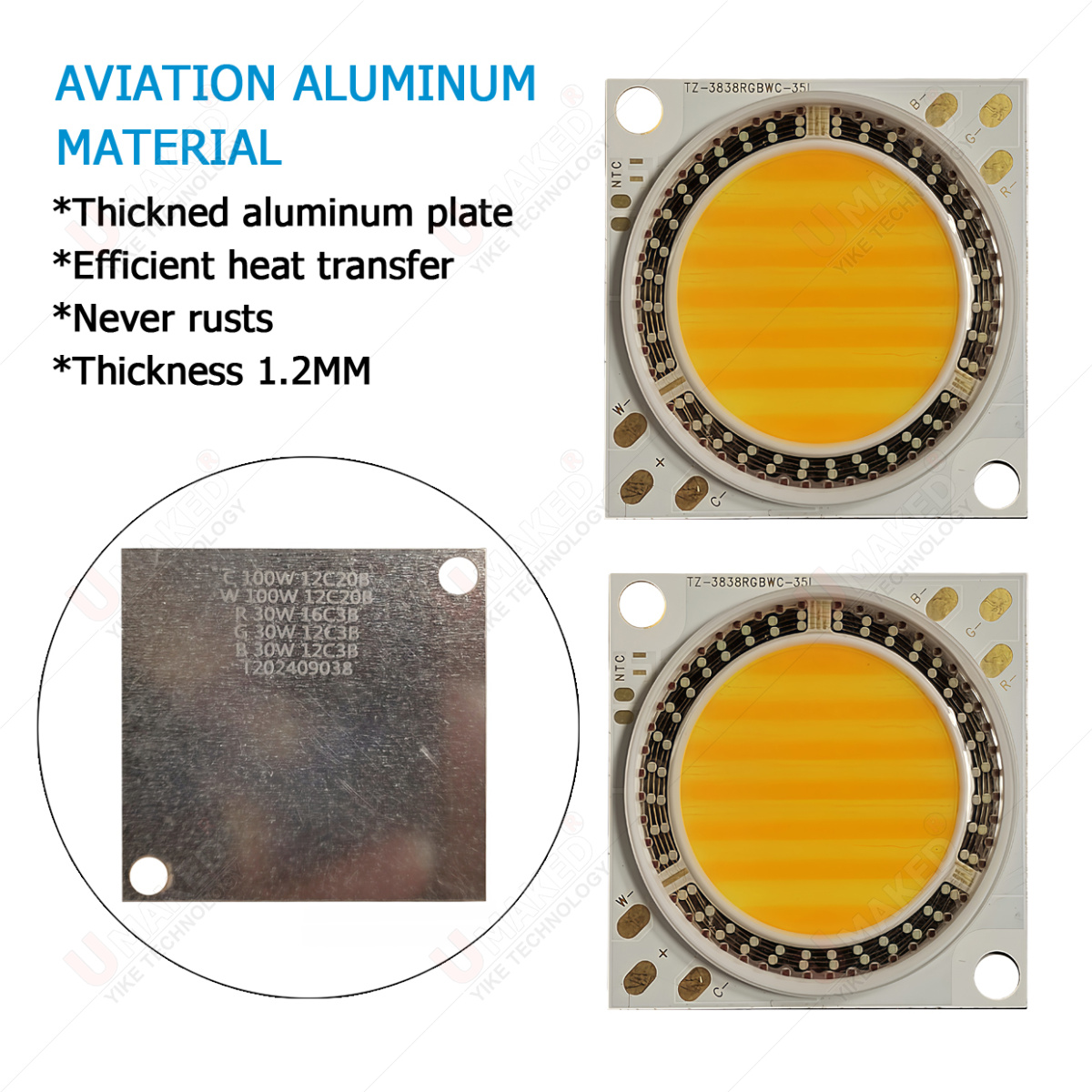 38x38 мм, 290 Вт, COB SMD, све – обзор и цена Photography Lighting Options