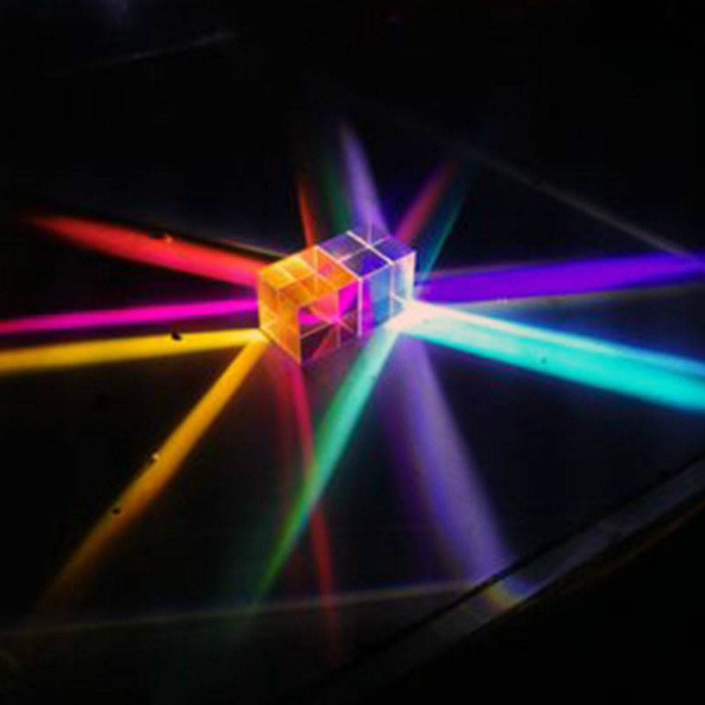 Стеклянный куб 12,7 мм, дихрои – обзор и цена Lighting Glass Photography