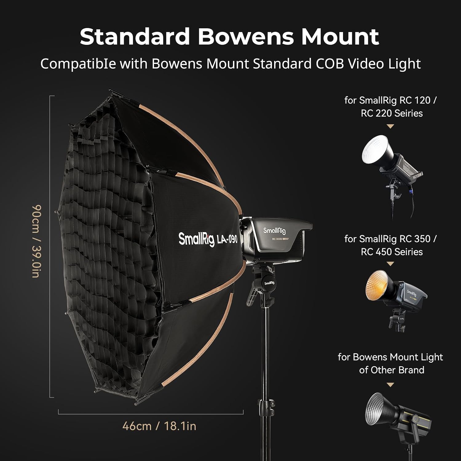 35-дюймовый октагональный софт – обзор и цена Photography Lighting Mount