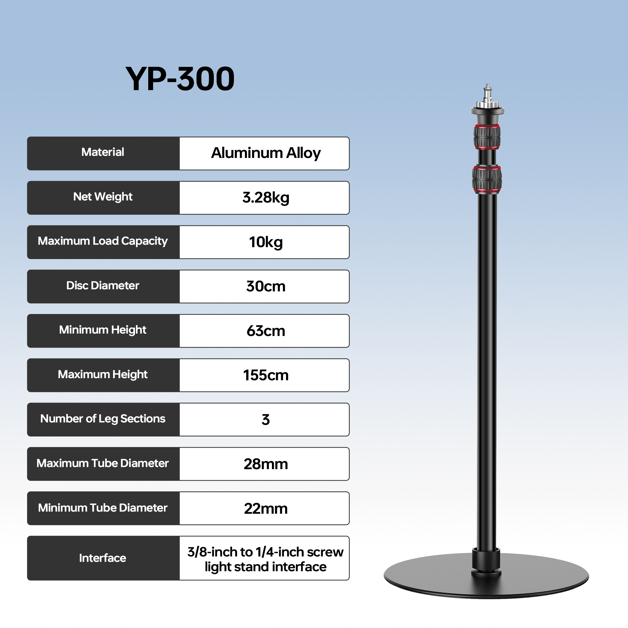 Крепление-монопод Manbily YP30 – обзор и цена Photography Lighting Mount