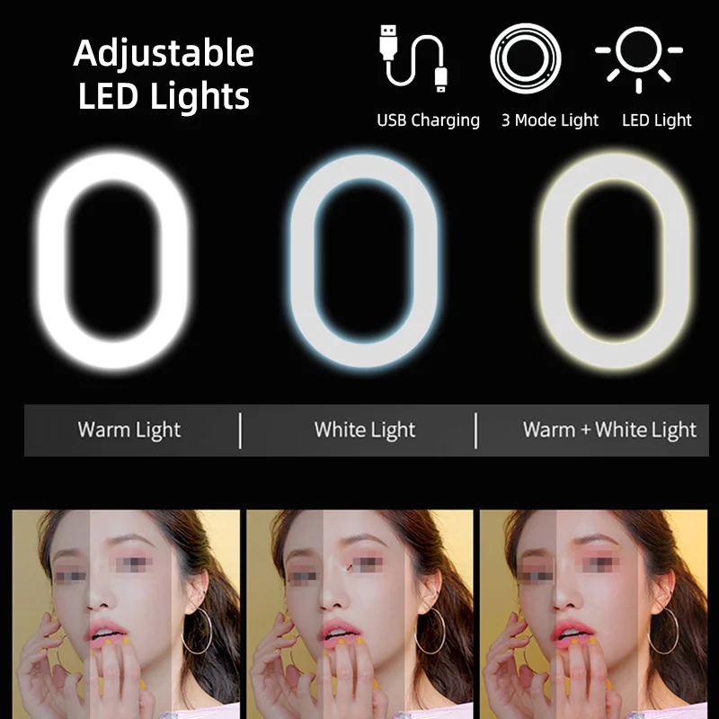Кольцевая лампа для селфи с LE – обзор и цена Photography Lighting Options