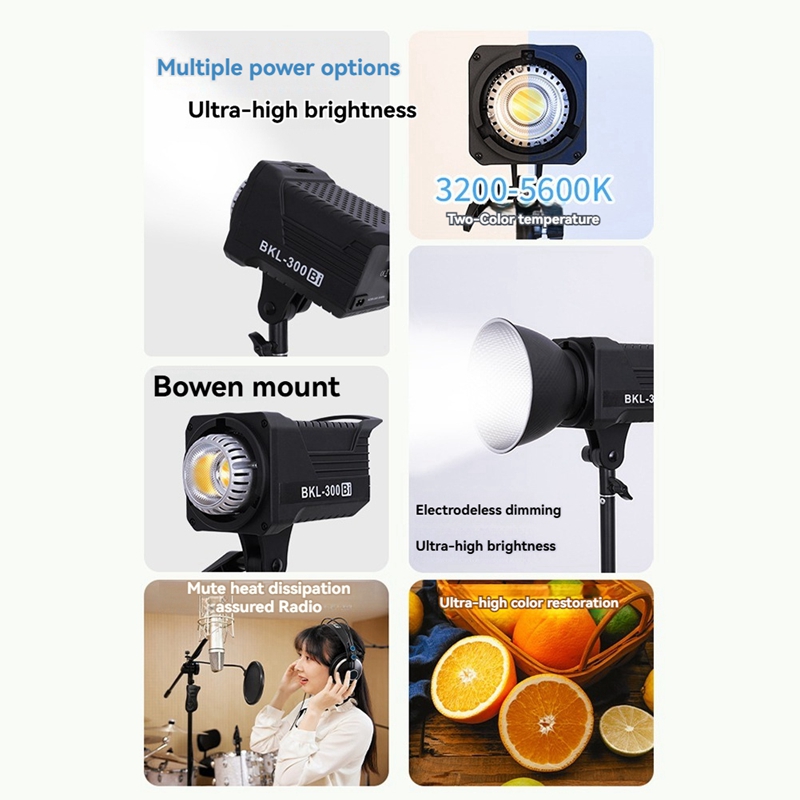 300W Bi LED видеосвет, постоян – обзор и цена Photography With Lighting